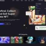 Binasea – NFT Portfolio React NextJS Template