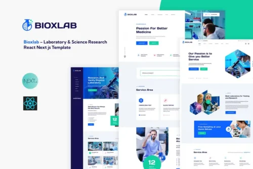 Mua Bioxlab – Laboratory & Science Research React Next giá rẻ