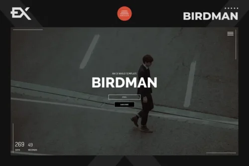Mua Birdman - Responsive Coming Soon Page giá rẻ
