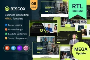 Mua Biscox - Consulting Business HTML Template giá rẻ