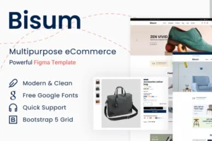 Mua Bisum - eCommerce Bootstrap 5 HTML Template giá rẻ