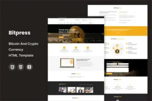 Mua Bitpress - Bitcoin HTML Template giá rẻ