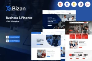 Mua Bizan - Business & Finance HTML5 Template giá rẻ