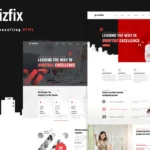 Bizfix- Business Consulting HTML Template