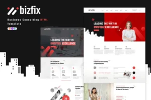 Mua Bizfix- Business Consulting HTML Template giá rẻ