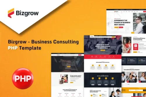 Mua Bizgrow - Business Consulting PHP Template giá rẻ
