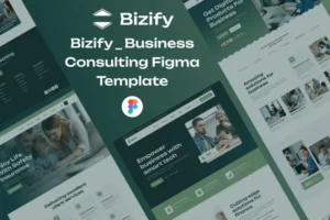 Mua Bizify - Business Consulting Figma Template giá rẻ