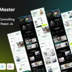 BizMaster – Business Consulting & Finance React Js