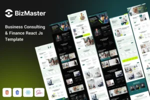 Mua BizMaster - Business Consulting & Finance React Js giá rẻ