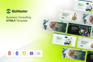 Mua BizMaster - Consulting Business HTML Template giá rẻ