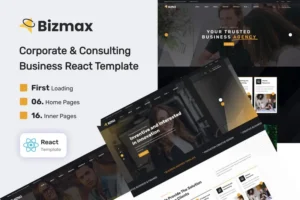 Mua Bizmax - Business Consulting ReactJs Template giá rẻ