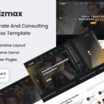 Bizmax – Corporate & Consulting Business Template