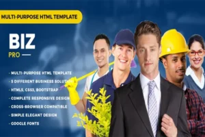 Mua BizPro – Multipurpose HTML Template giá rẻ