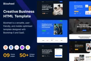 Mua Bizwheel – Multipurpose Business HTML Template giá rẻ