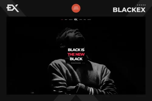 Mua Blackex - Photography Portfolio Template giá rẻ