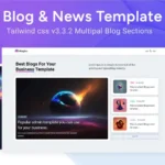 Blog – Blogloo TailwindCSS News Template