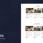 Blog Page Tailwind CSS 3 HTML Template – Blogza