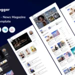 Bloggar – News Magazine React Template