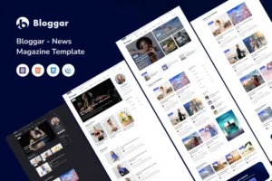 Mua Bloggar - News Magazine Template giá rẻ
