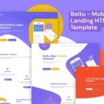 Boltu – App Landing HTML Template