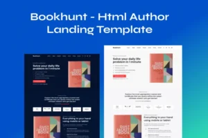 Mua Bookhunt - Author e-Book Landing Template giá rẻ