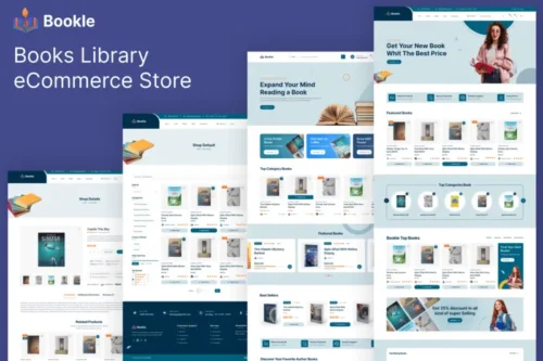 Mua Bookle - Books Library eCommerce Store giá rẻ