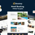 Boostay – Hotel Booking HTML Template