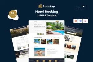Mua Boostay - Hotel Booking HTML Template giá rẻ