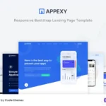 Bootstrap Landing Page Template – Appexy