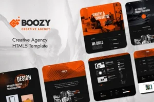 Mua Boozy - Creative Agency HTML5 Template giá rẻ