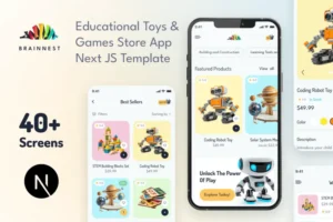Mua BrainNest - Educational Toys Next JS App giá rẻ