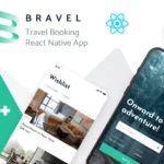Bravel – Travel Booking React Native App