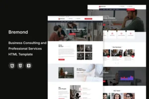 Mua Bremond -Consulting and Professional HTML Template giá rẻ