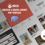 Briza – Creative Digital Agency PHP Template