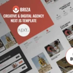 Briza – Creative Digital Agency React Next Js