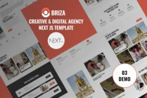 Mua Briza – Creative Digital Agency React Next Js giá rẻ