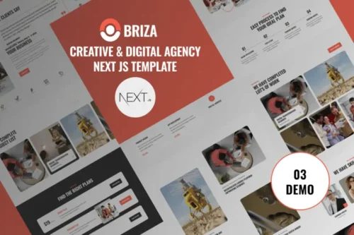 Mua Briza – Creative Digital Agency React Next Js giá rẻ