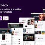 Broadx – Internet Provider Services HTML Template
