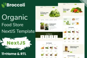 Mua Broccoli - Organic Food Store Ecommerce NextJS giá rẻ