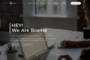 Mua Brome - Responsive Html5 Digital Agency Template giá rẻ