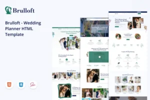 Mua Brulloft – Wedding Planner HTML5 Template giá rẻ