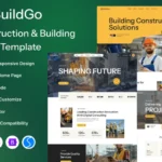 BuildGo – Construction & Building HTML Template
