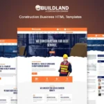 Buildland – Construction Business HTML Templates
