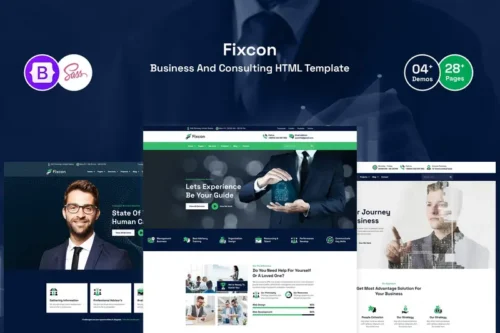 Mua Business And Consulting HTML Template giá rẻ