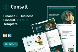 Mua Business Corporate & Finance HTML5 Template giá rẻ