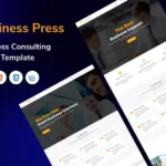 BusinessPress HTML5 Teamplate
