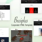Busiplus – Corporate Business HTML5 Template