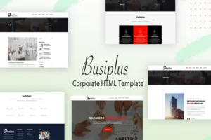 Mua Busiplus - Corporate Business HTML5 Template giá rẻ