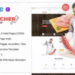 Butcher – Meat Shop eCommerce HTML Template