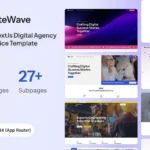 Bytewave – React NextJs Digital Agency & IT Servic